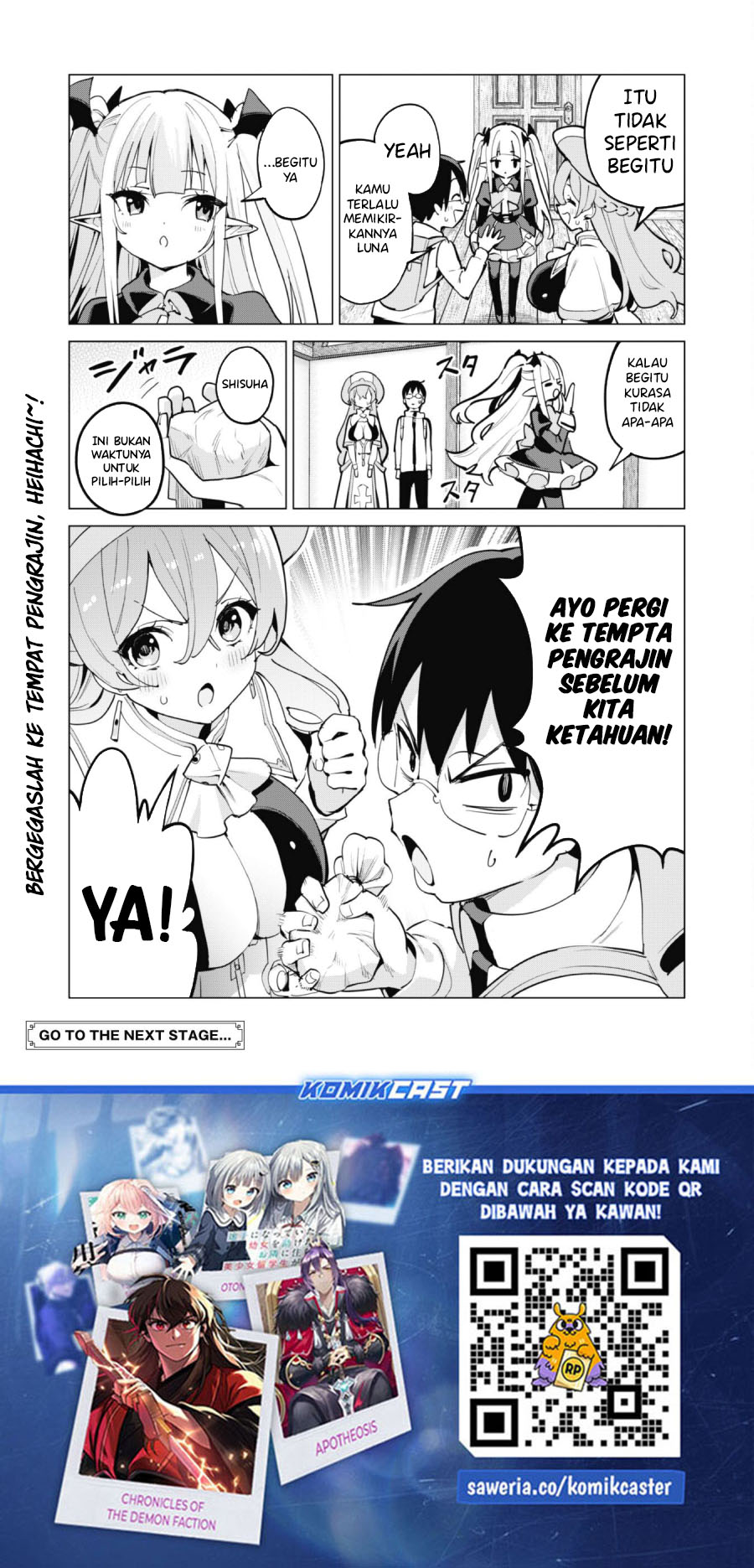 Gacha wo Mawashite Nakama wo Fuyasu Saikyou no Bishoujo Gundan wo Tsukuriagero Chapter 67 page 52