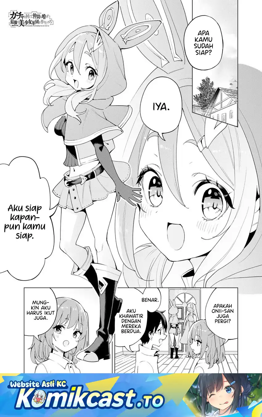 Baca Gacha wo Mawashite Nakama wo Fuyasu Saikyou no Bishoujo Gundan wo Tsukuriagero - Chapter 77 halaman 2