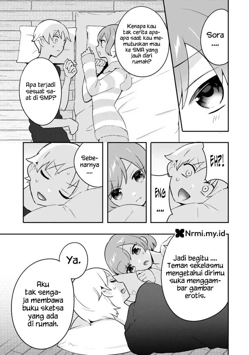 Gakuen 1 no Bishoujo wa x x Eshi no Ore ni Horeteiru!? (The Number 1 Beautiful Girl in the School is in Love With Me, the XXX Artist.) Chapter 07 page 48