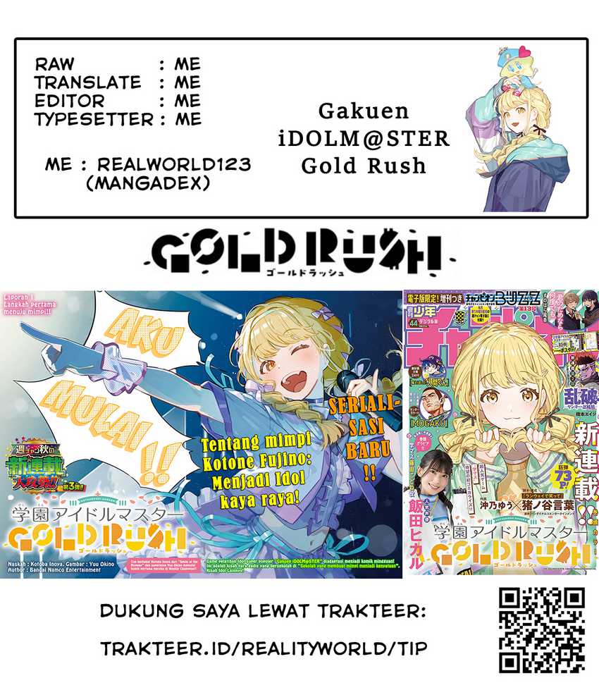 Baca Komik Gakuen Idol Master Gold Rush Chapter 32 halaman 20