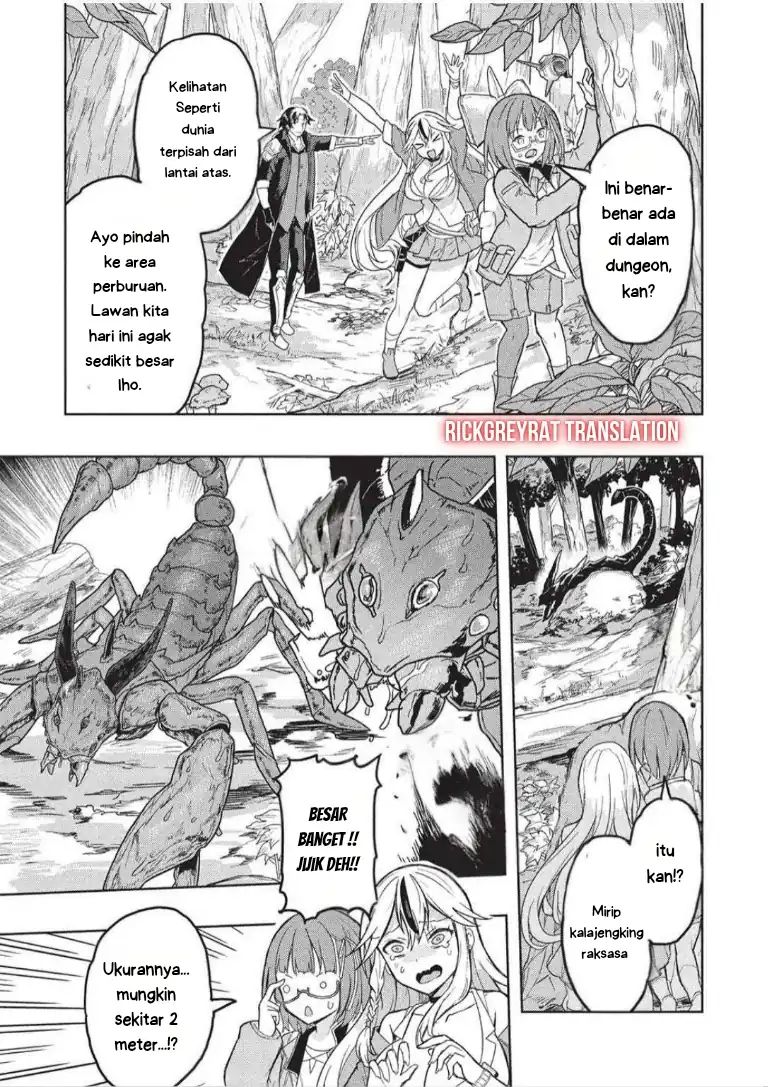 Baca Gal to Dungeon to Shuukai Okure no Tansaku Eiyuutan ~Moto Legend Ima wa Wakeari tei Rank Tansakushana Ore ga, S-Kyuu Gal ni Natsukare Makutte Ikusei wo Makase Sareta~ - Chapter 06 halaman 5