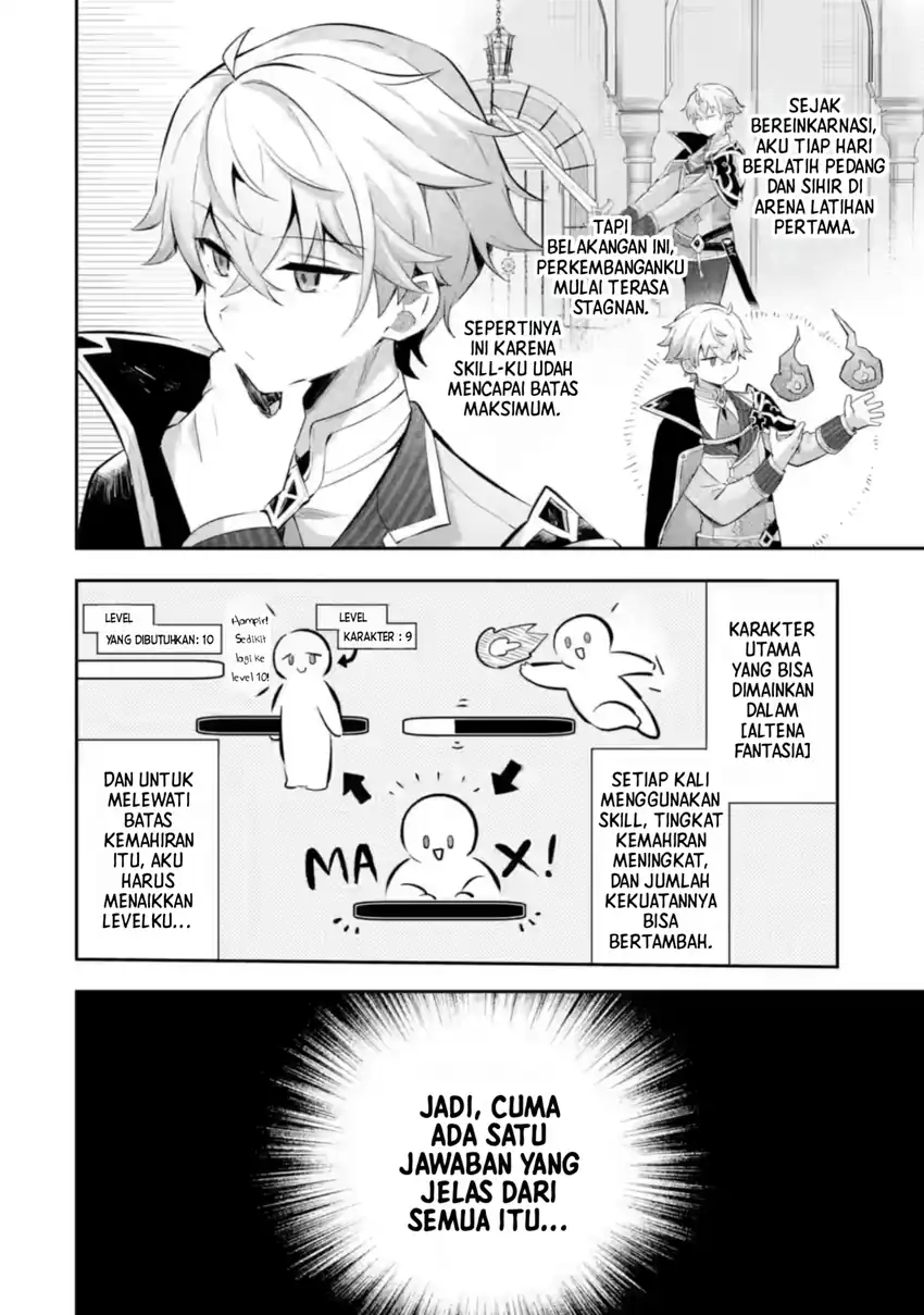 Game Sekai no mobu akuyaku ni tensei shita node Last bos wo mezashite mita Chapter 04.1 page 14