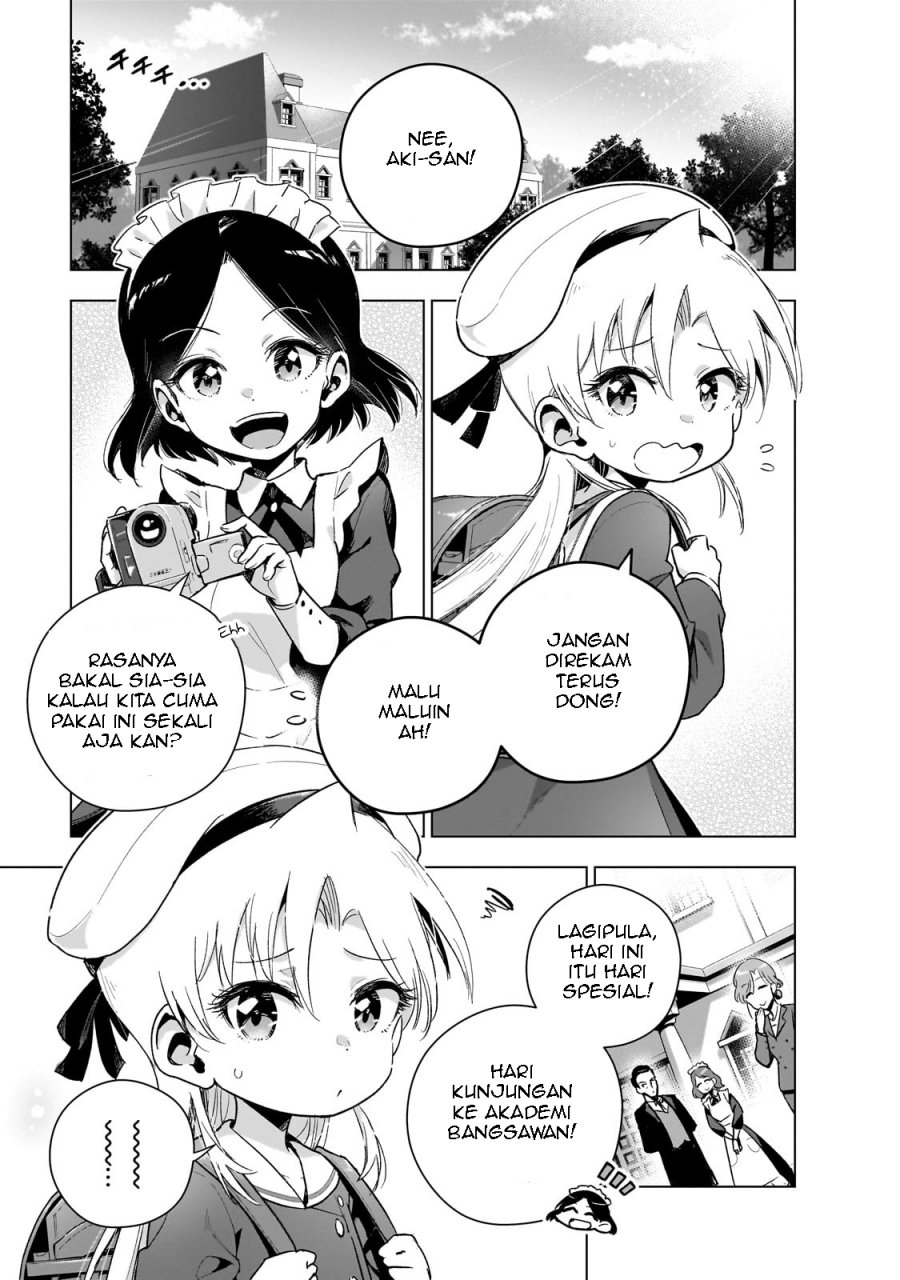 Baca Gendai Shakai de Otome Game no Akuyaku Reijou wo suru no wa Chotto Taihen - Chapter 14.5 halaman 2