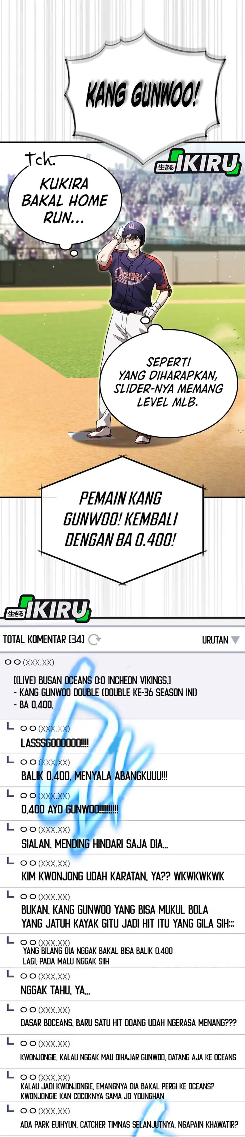 Baca Genius Hitter Hits Fastball - Chapter 107 halaman 21