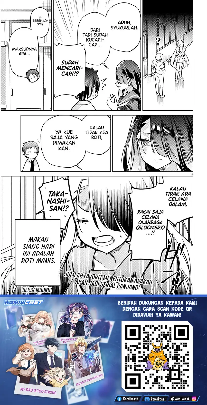 Baca Genkai JK Kirimi-san Juuni-sai - Chapter 03 halaman 14