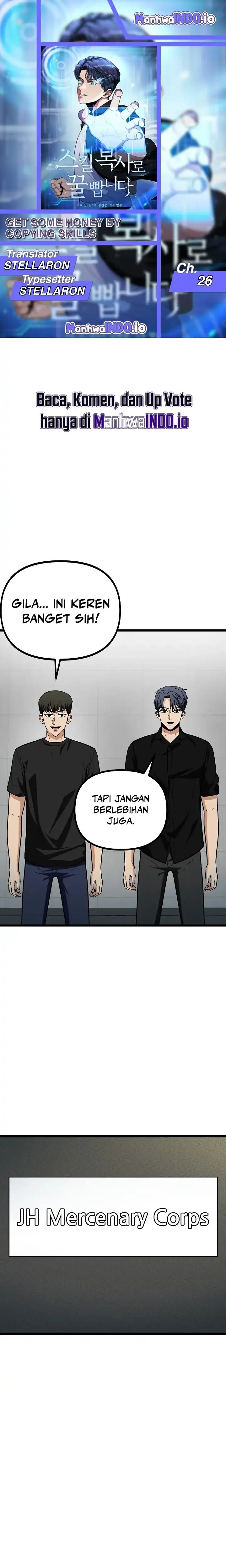 Baca Get Some Honey by Copying Skills - Chapter 26 halaman 1