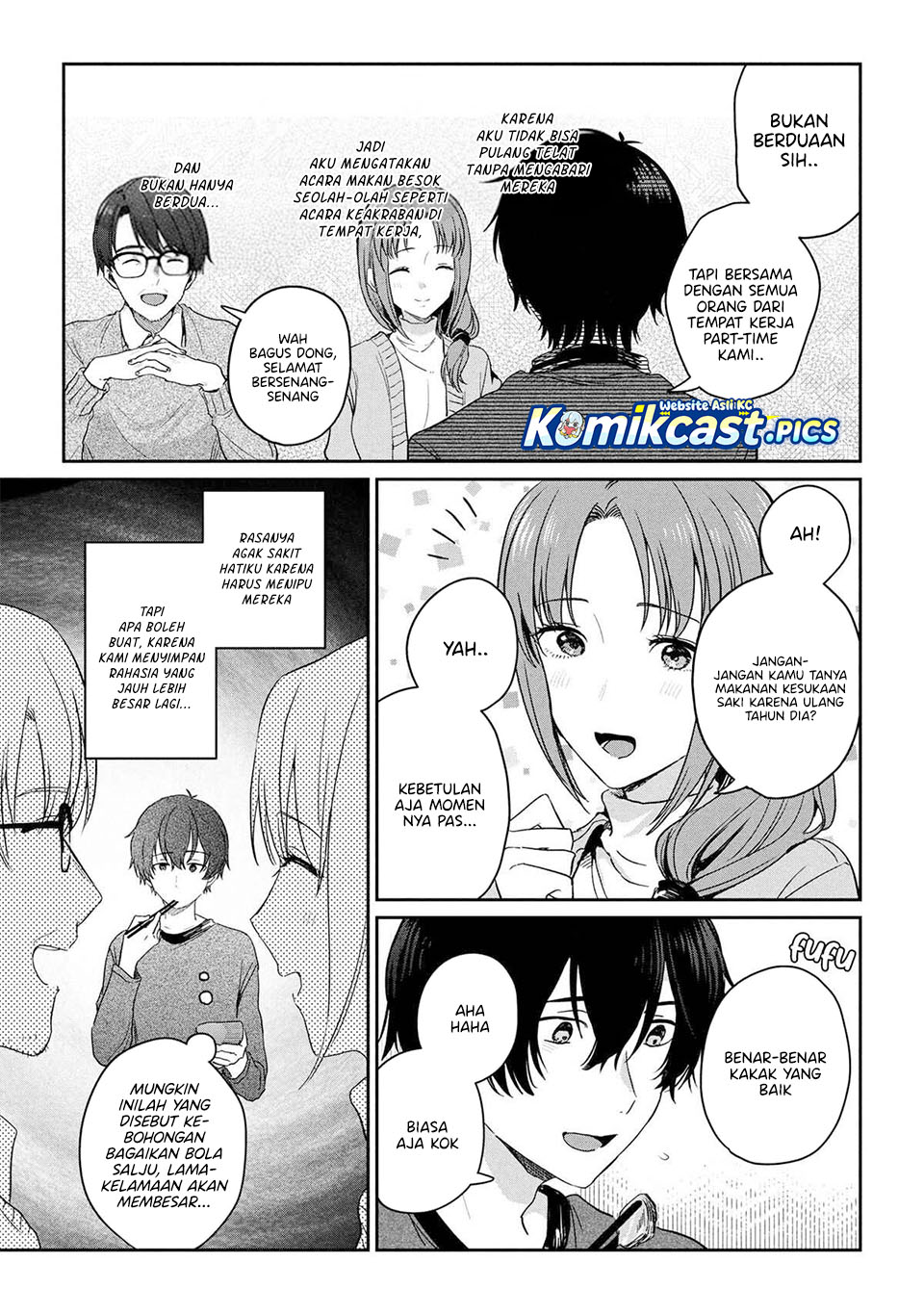 Baca Gimai Seikatsu - Chapter 32.1 halaman 6