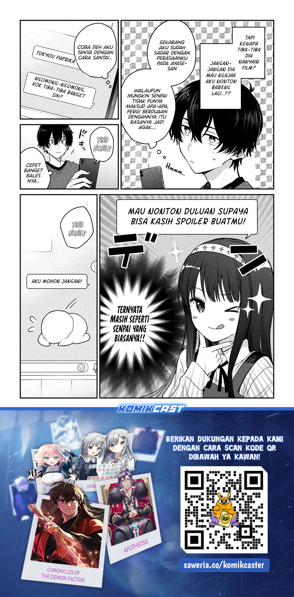 Baca Gimai Seikatsu Chapter 32.2 - Halaman 10 Baca Gimai Seikatsu - Chapter 32.2 halaman 10