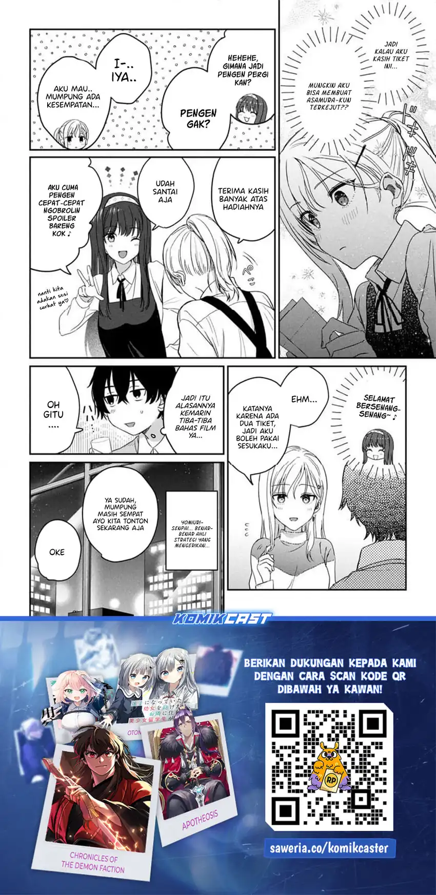 Baca Gimai Seikatsu - Chapter 33.1 halaman 14