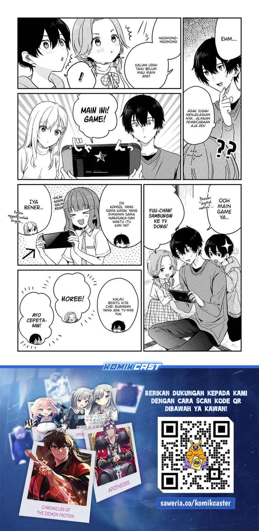 Baca Gimai Seikatsu - Chapter 35.1 halaman 16