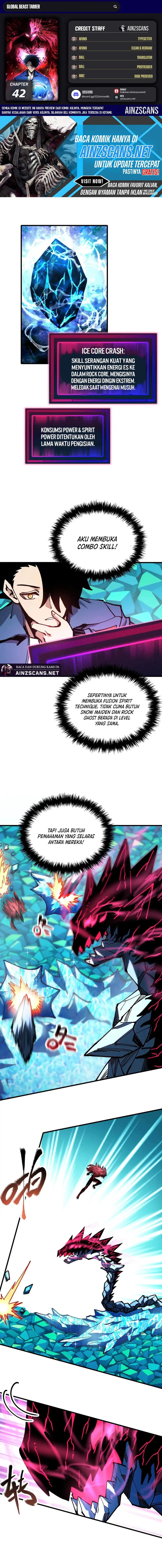 Baca Global Beast Tamer: I Can See the Path of Evolution - Chapter 42 halaman 1