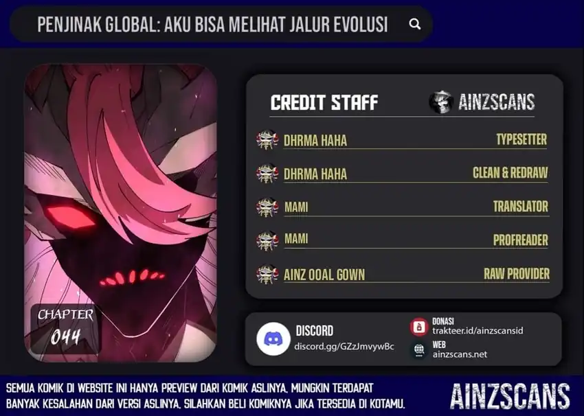 Baca Global Beast Tamer: I Can See the Path of Evolution - Chapter 44 halaman 1
