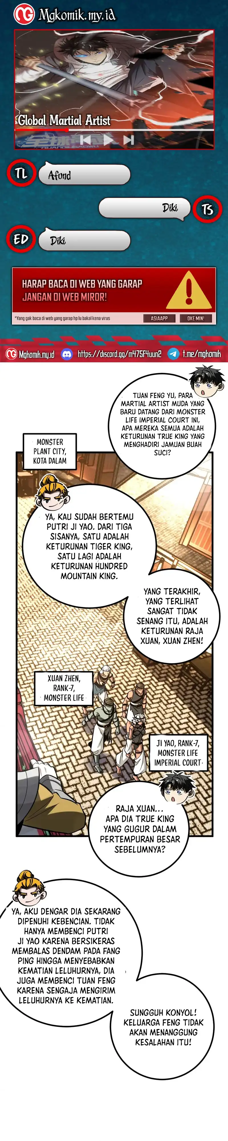 Baca Global Gao Wu - Chapter 321 halaman 1
