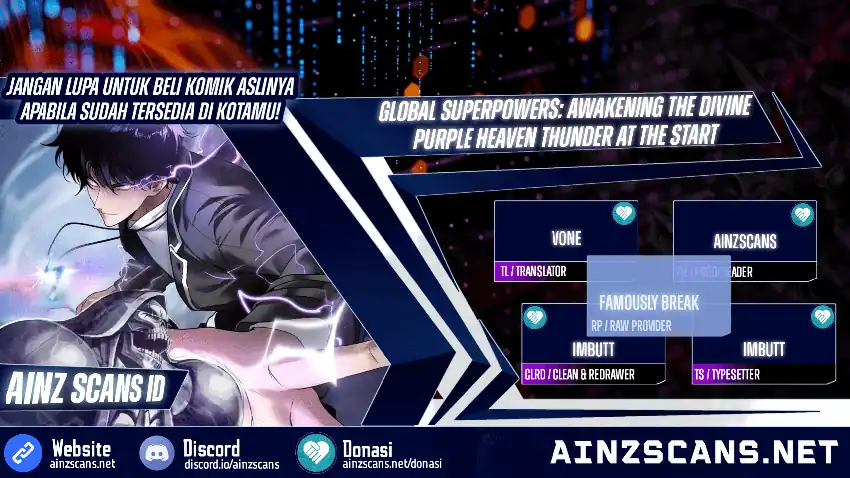 Baca Global Superpowers: Awakening the Zixiao Divine Thunder at the beginning - Chapter 22 halaman 1
