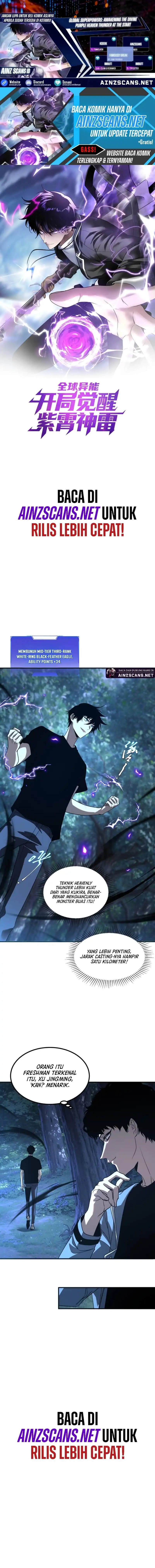 Baca Global Superpowers: Awakening the Zixiao Divine Thunder at the beginning - Chapter 26 halaman 1