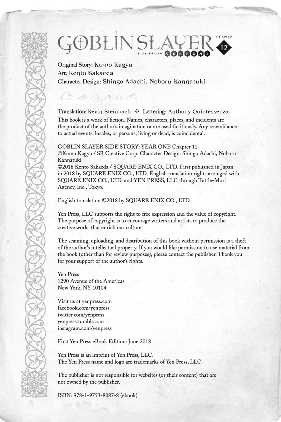 Baca Goblin Slayer Side Story: Year One - Chapter 12 halaman 34