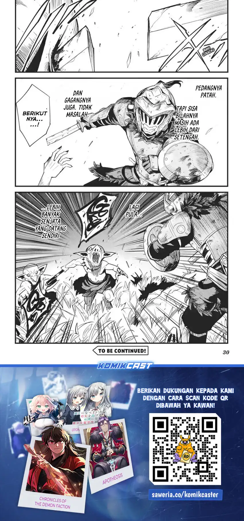 Baca Goblin Slayer Side Story: Year One - Chapter 126 halaman 30