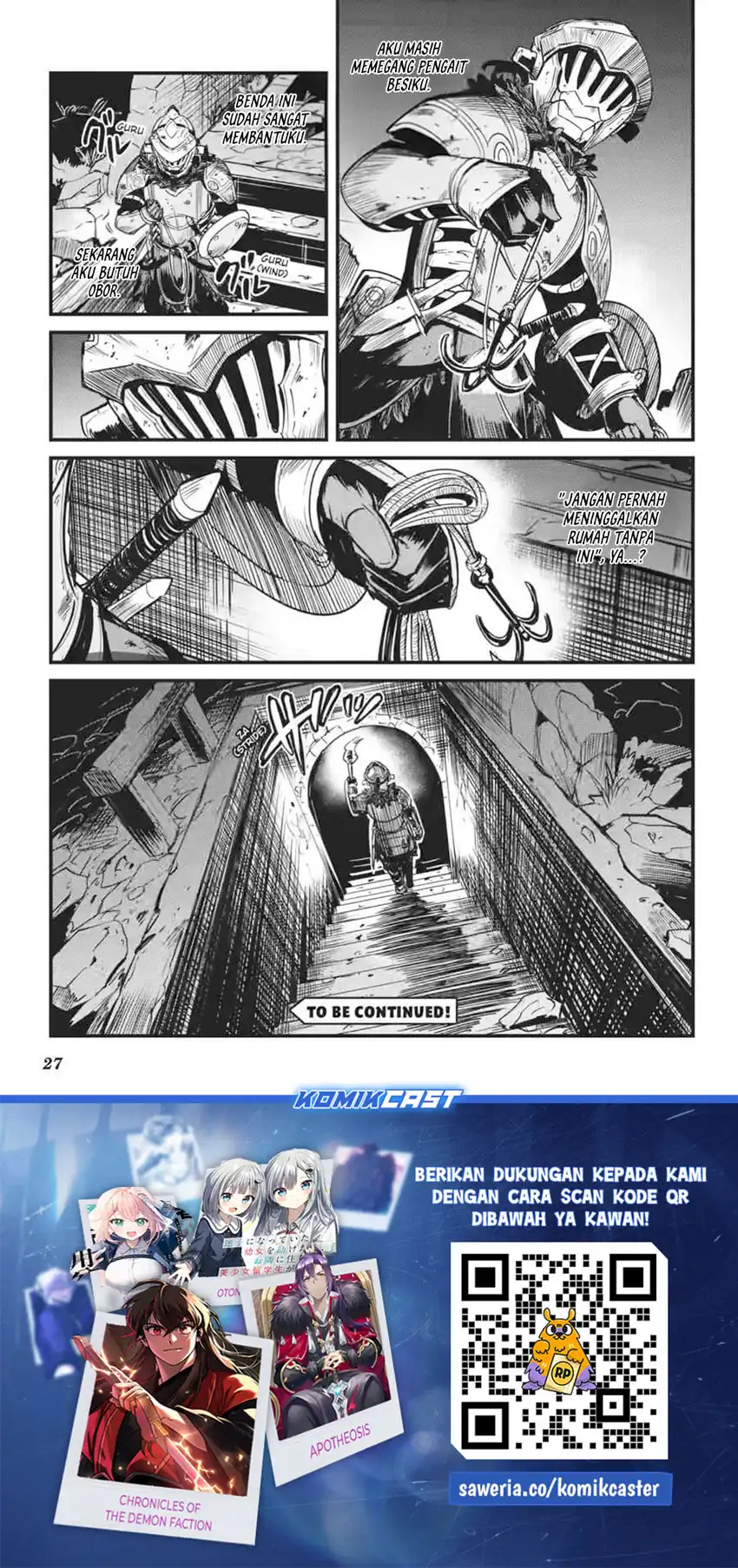 Baca Goblin Slayer Side Story: Year One - Chapter 128 halaman 28