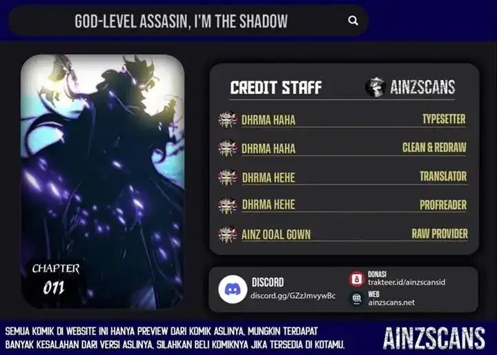 Baca God-level Assassin, I'm the Shadow - Chapter 71 halaman 1