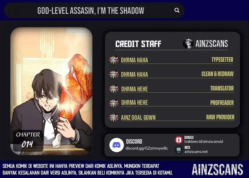 Baca God-level Assassin, I'm the Shadow - Chapter 74 halaman 1