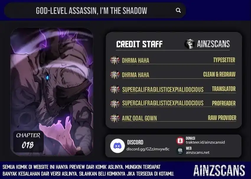 Baca God-level Assassin, I'm the Shadow - Chapter 78 halaman 1