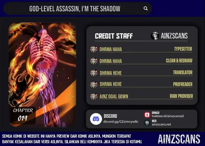 Baca God-level Assassin, I'm the Shadow - Chapter 79 halaman 1