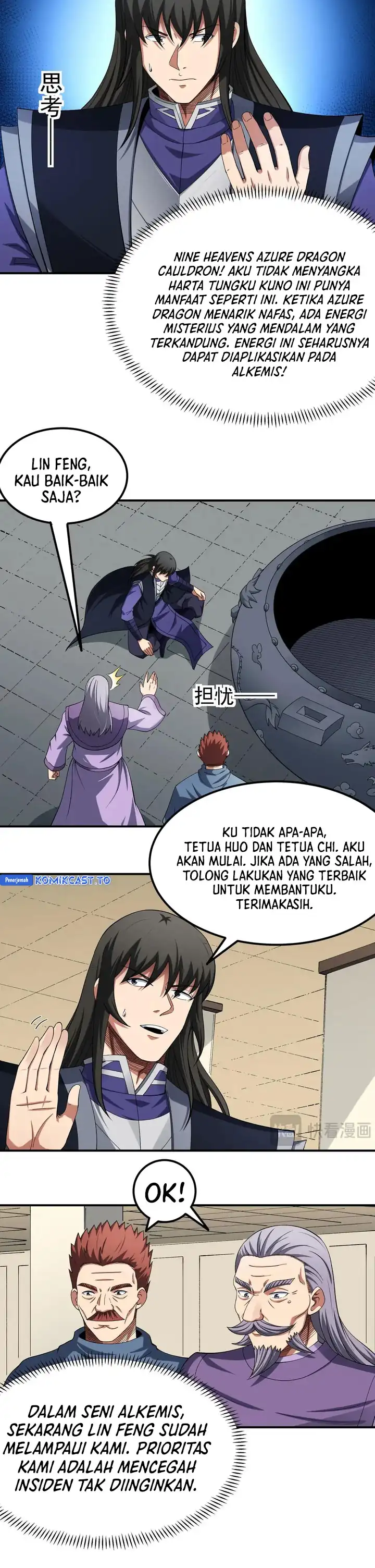 Baca God of Martial Arts - Chapter 1033 halaman 10