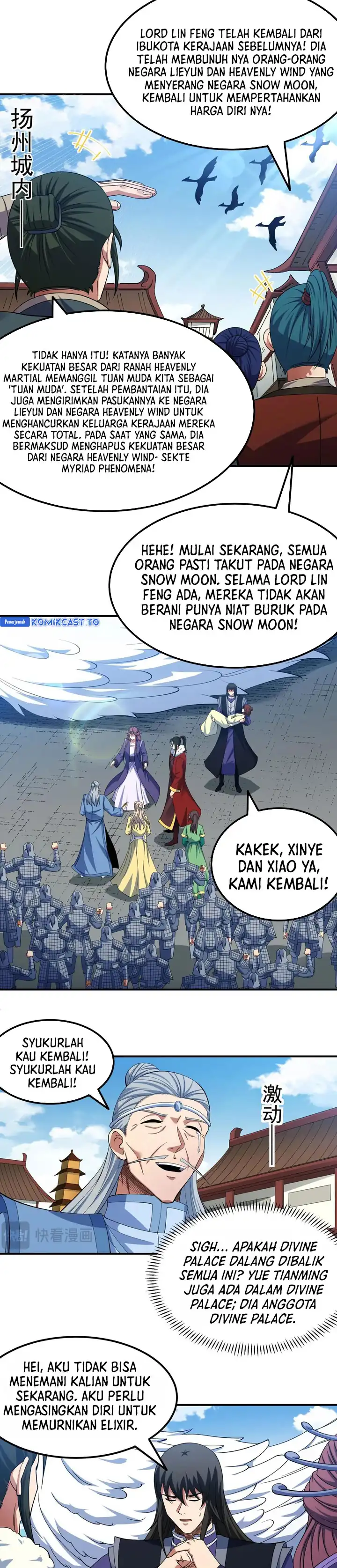 Baca God of Martial Arts - Chapter 1033 halaman 4