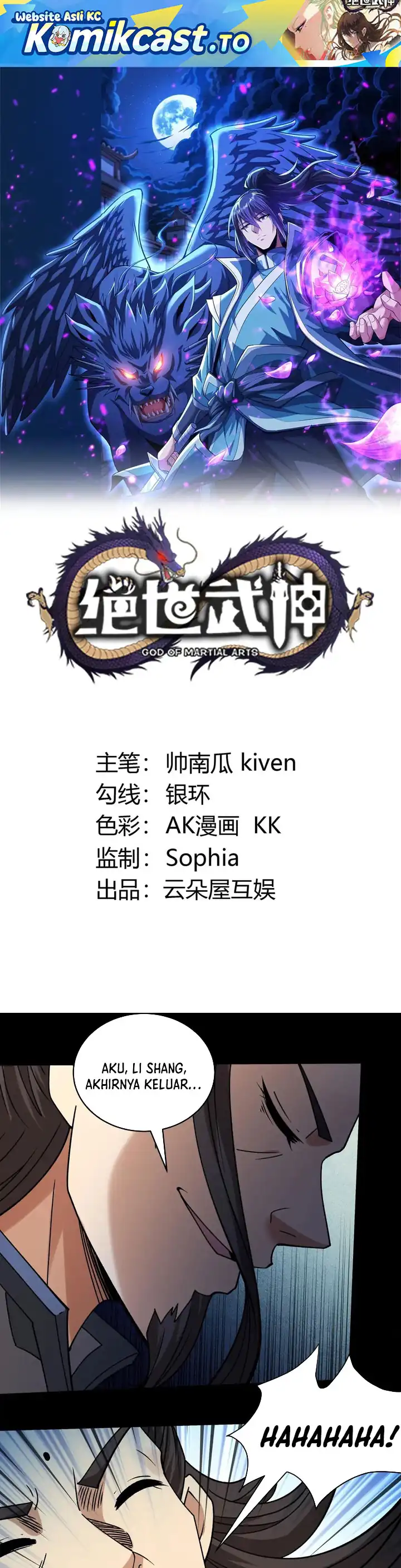 Baca God of Martial Arts - Chapter 1040 halaman 2