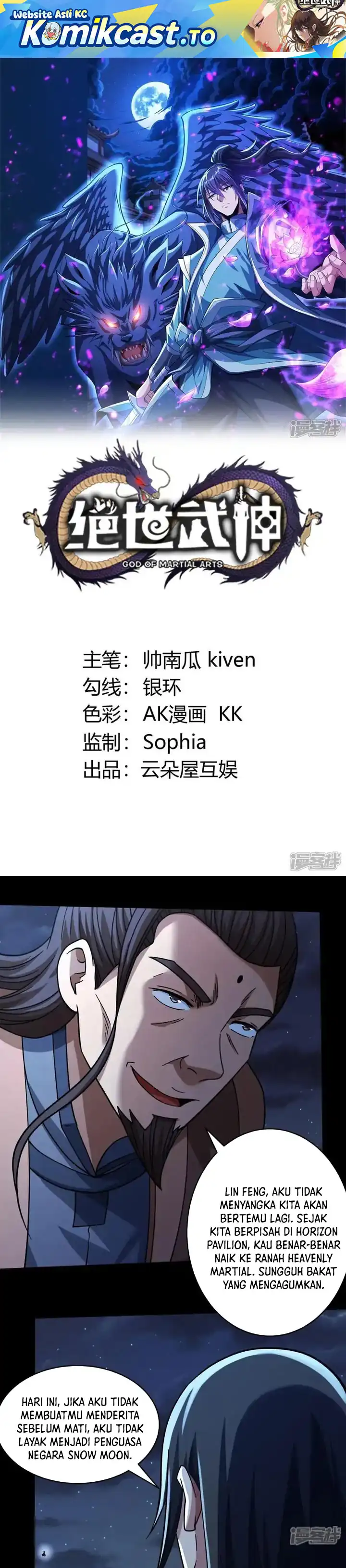 Baca God of Martial Arts - Chapter 1043 halaman 2