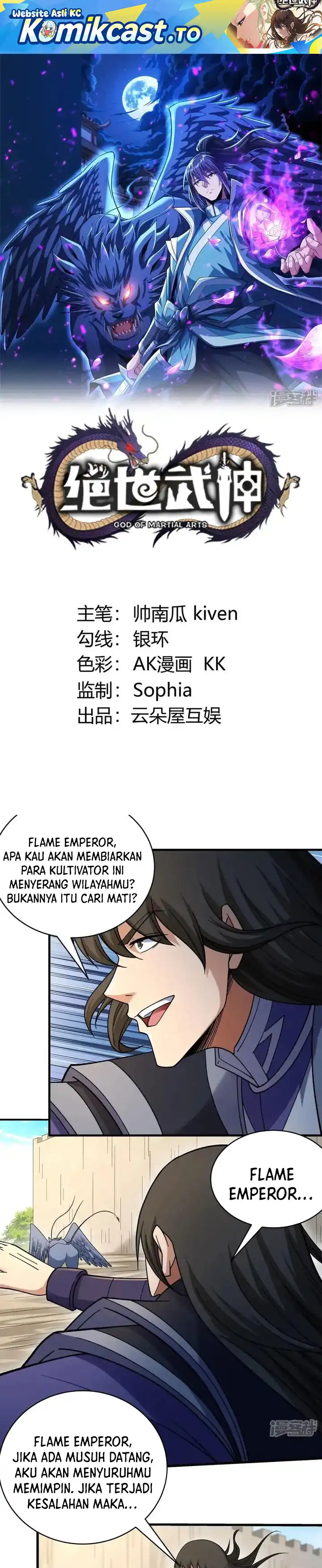 Baca God of Martial Arts - Chapter 1056 halaman 1