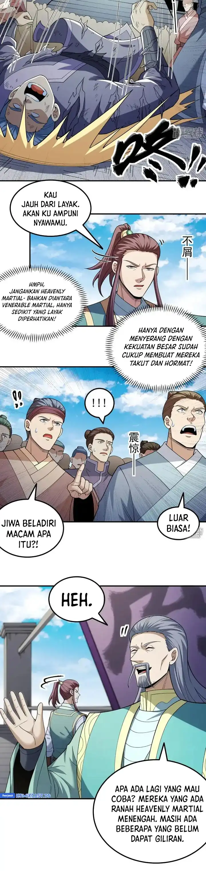 Baca God of Martial Arts - Chapter 1076 halaman 6