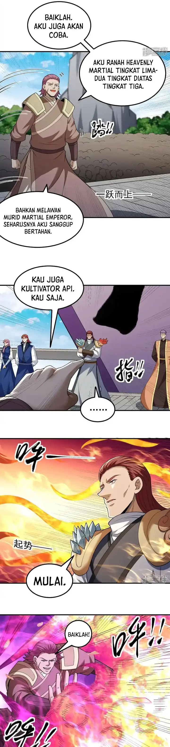 Baca God of Martial Arts - Chapter 1076 halaman 7