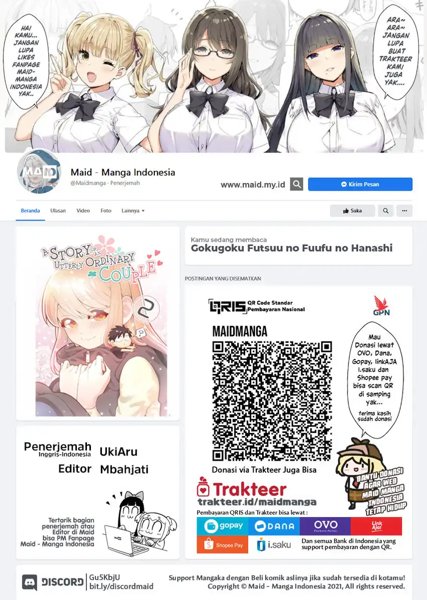 Baca Gokugoku Futsuu no Fuufu no Hanashi - Chapter 14 halaman 2