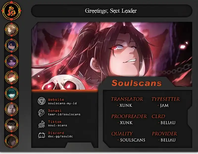 Baca Greetings, Sect Leader - Chapter 01 halaman 1