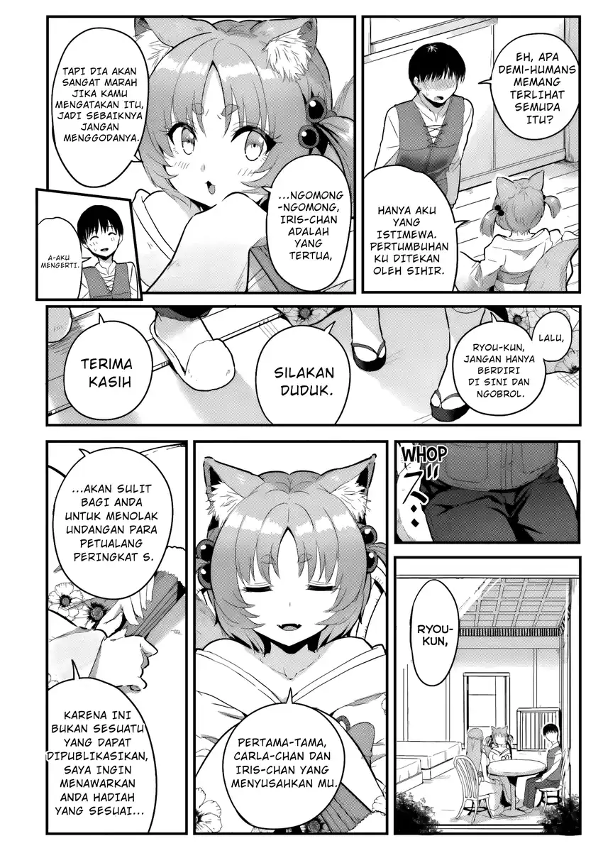 Baca Gyakuten Isekai de Yomeki Okure S-Rank Onna Bokensha tachi ni Semararete Imasu - Chapter 05 halaman 3