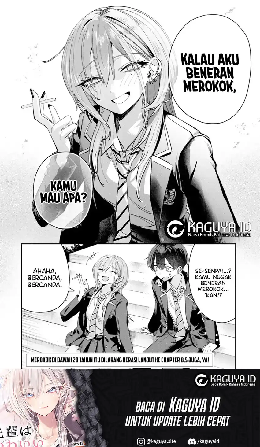 Baca Haimiya-senpai wa Kowakute Kawaii - Chapter 08 halaman 7