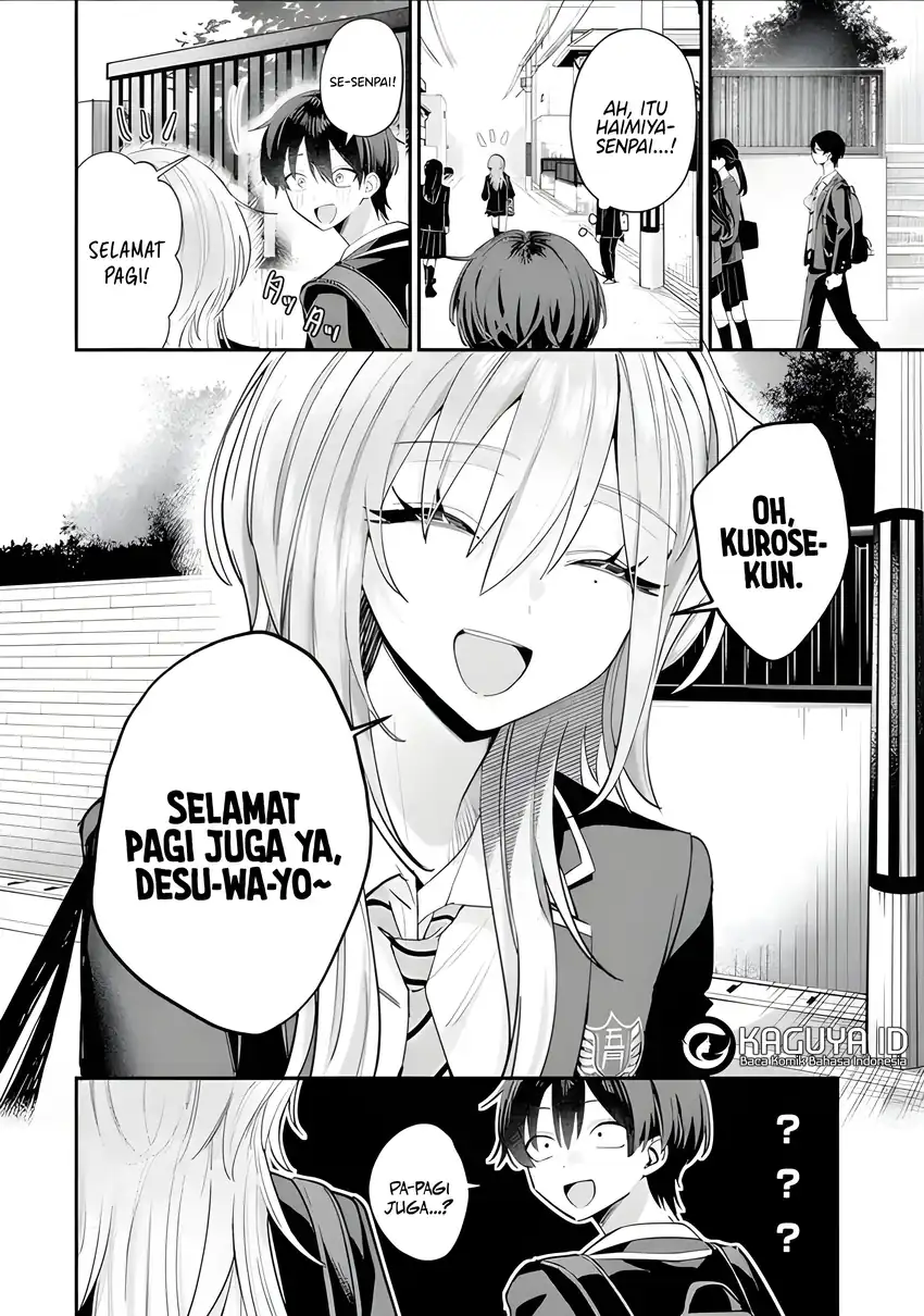 Baca Haimiya-senpai wa Kowakute Kawaii - Chapter 18 halaman 8