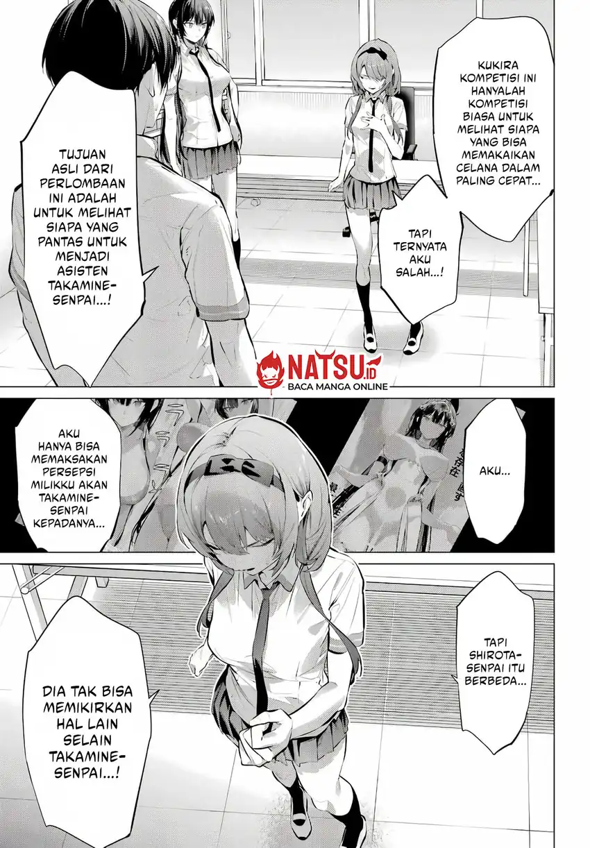 Baca Haite Kudasai, Takamine San - Chapter 68.1 halaman 17