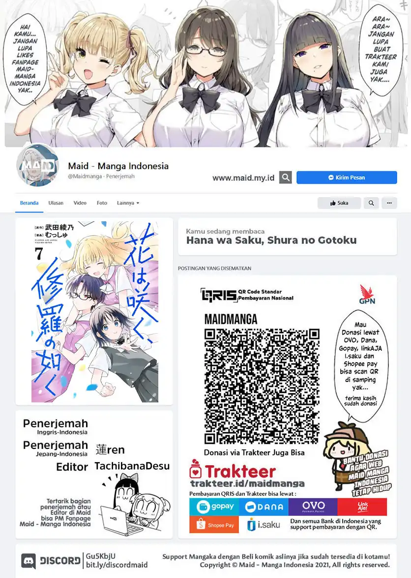 Baca Hana wa Saku, Shura no Gotoku - Chapter 32 halaman 2