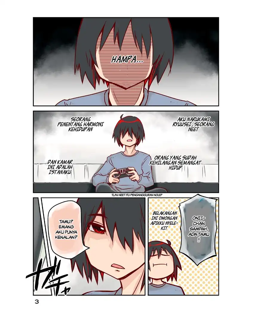 Baca Hanaori-san wa Tensei Shite mo Kenka ga Shitai - Chapter 01 halaman 6