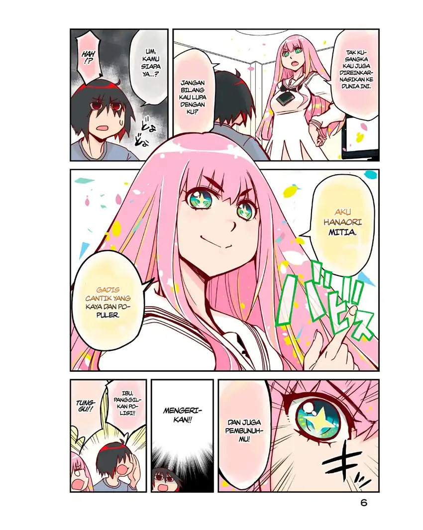 Baca Hanaori-san wa Tensei Shite mo Kenka ga Shitai - Chapter 01 halaman 9