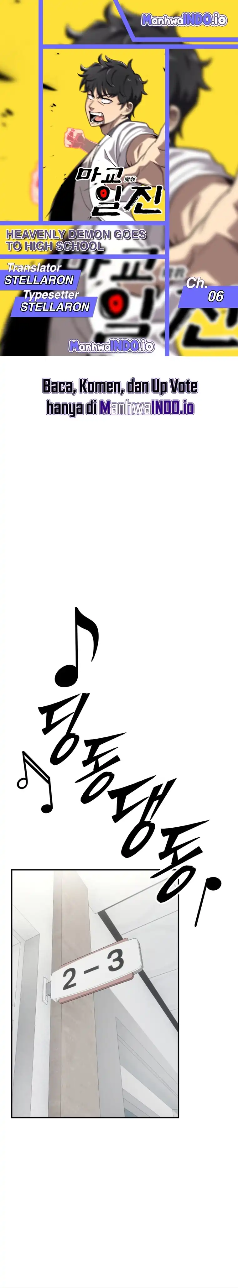 Baca Heavenly Demon Goes to High School - Chapter 06 halaman 1