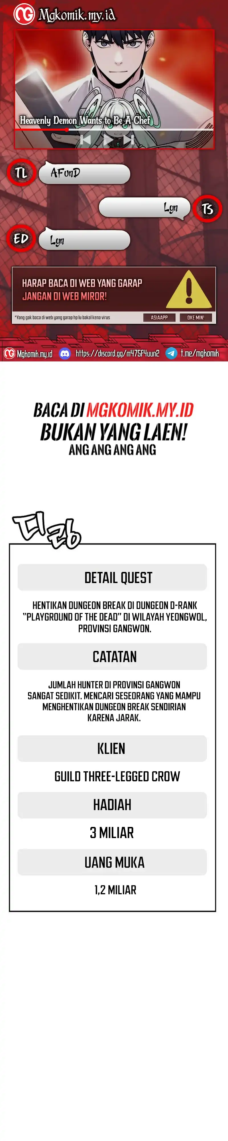 Baca Heavenly Demon Wants to Be a Chef - Chapter 52 halaman 1