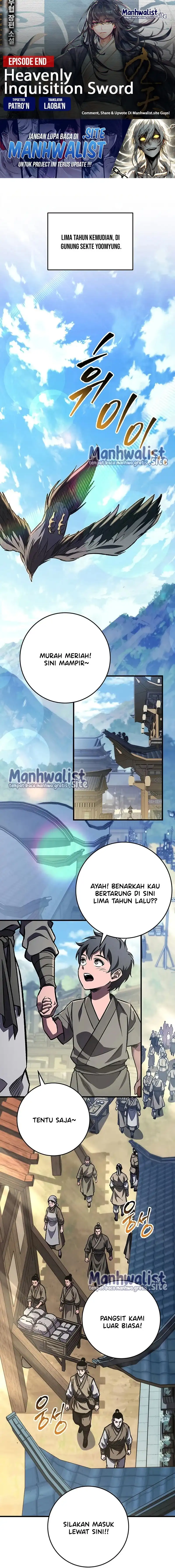 Baca Heavenly Inquisition Sword - Chapter 153 halaman 1