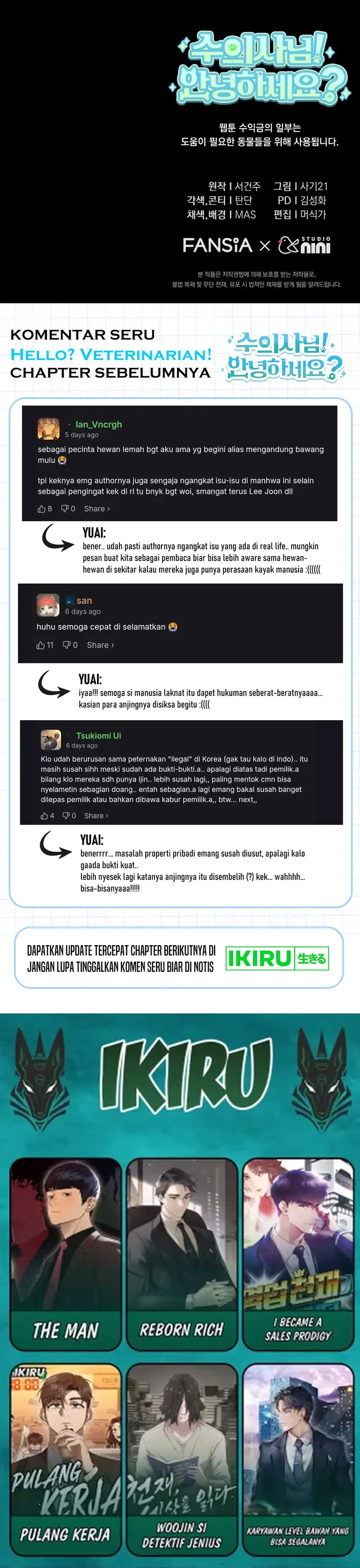 Baca Hello? Veterinarian! - Chapter 114 halaman 36