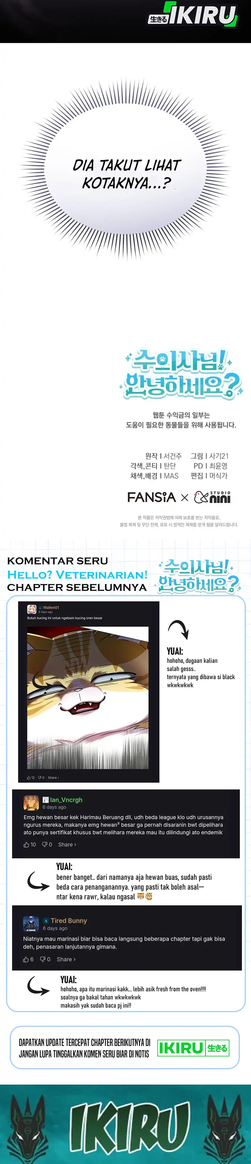 Baca Hello? Veterinarian! - Chapter 125 halaman 40