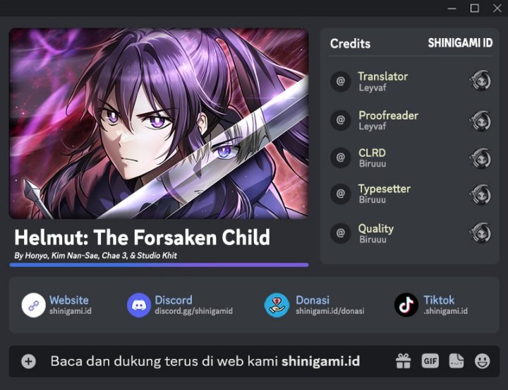 Baca Helmut: The Forsaken Child - Chapter 120 halaman 1
