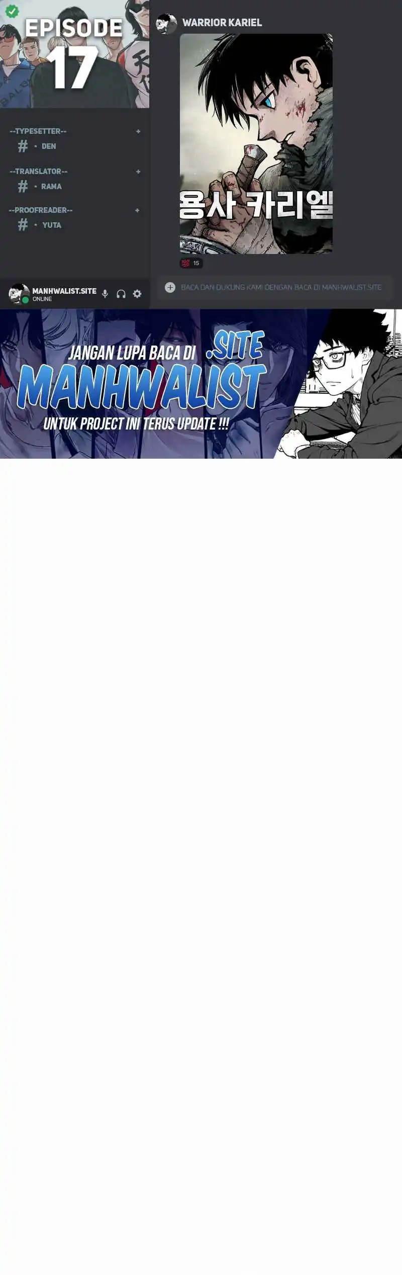 Baca Hero Kariel - Chapter 17 halaman 1