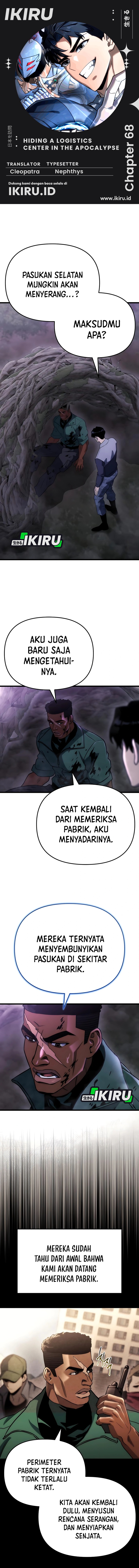 Baca Hiding a Logistics Center in the Apocalypse - Chapter 68 halaman 1